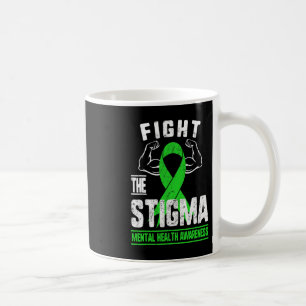 Bekämpfung der Stigma Mental Health Awareness Depr Kaffeetasse