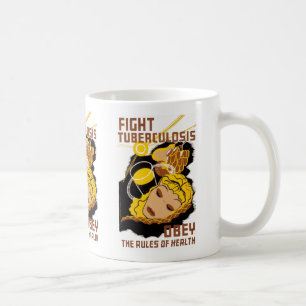 Bekämpfung der Tuberkulose Kaffeetasse