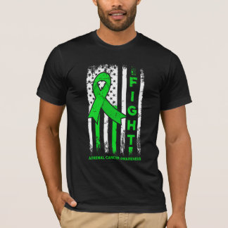 Bekämpfung des Bewusstseins für Nebennierenkrebs b T-Shirt