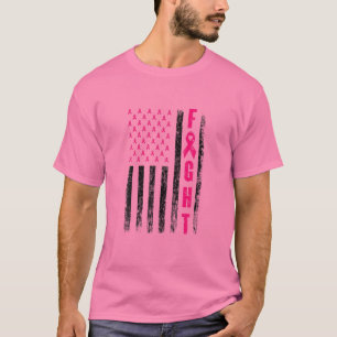 Bekämpfung des Brustkrebs unter amerikanischer Fl T-Shirt