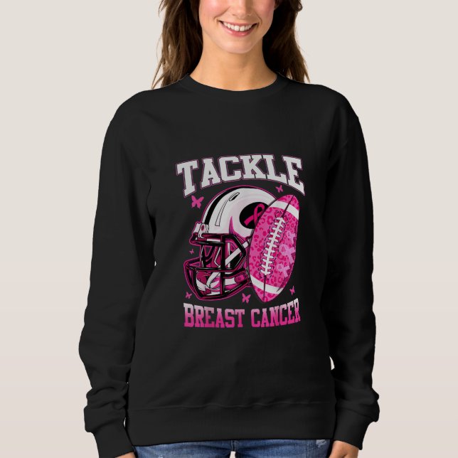 Bekämpfung des Brustkrebses Bewusstsein für rosa S Sweatshirt (Vorderseite)