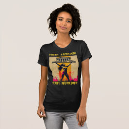 Bekämpfung des Faschismus Rette Museen T-Shirt