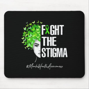 Bekämpfung des Geschenks für psychische Gesundheit Mousepad