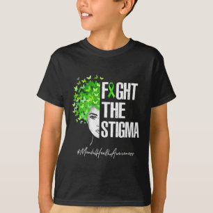 Bekämpfung des Geschenks für psychische Gesundheit T-Shirt