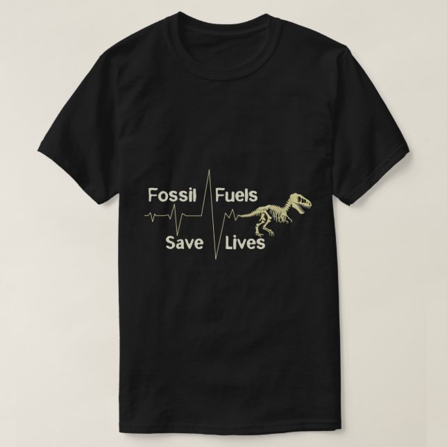 Bekämpfung des Klimawandels - Antisozialismus - fo T-Shirt (Design vorne)