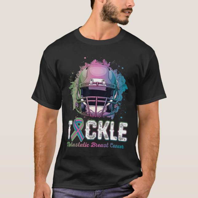 Bekämpfung des metastasierten Brustkrebs T-Shirt (Vorderseite)