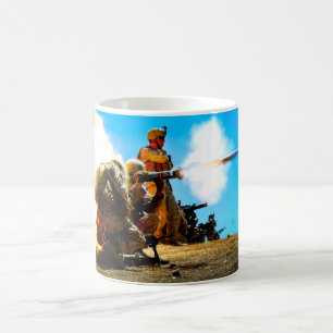 BEKÄMPFUNG DES PERSONALS IN DEN USA KAFFEETASSE