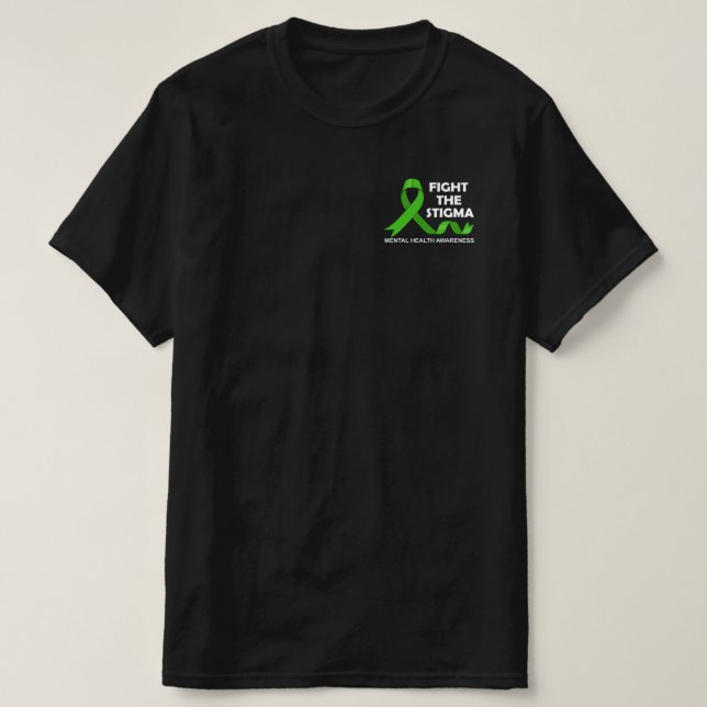 Bekämpfung des psychischen Bewusstseins für Stigma T-Shirt (Design vorne)