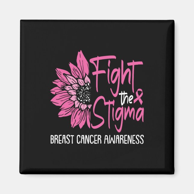 Bekämpfung des Stigma Brustkrebs Magnet (Vorne)