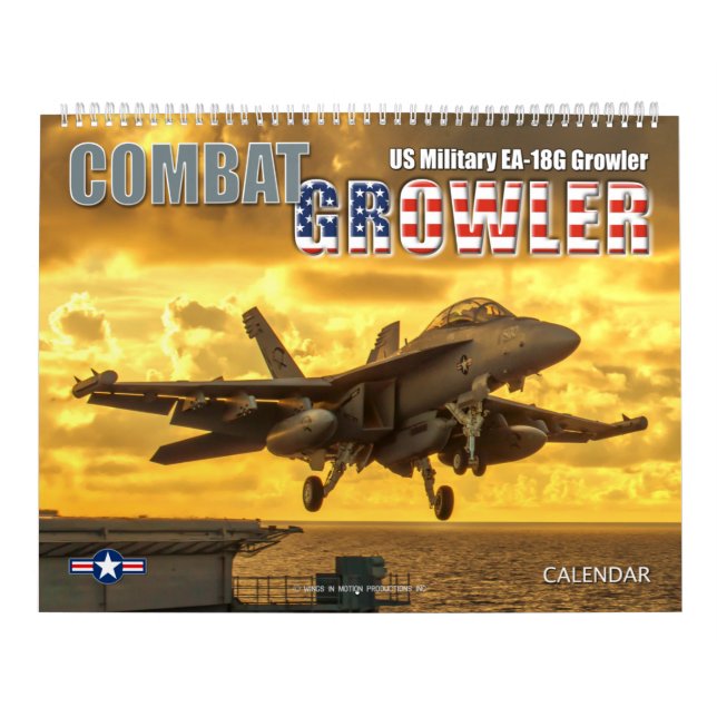 BEKÄMPFUNG GROWLER - EA-18G Growler Kalender (Titelbild)