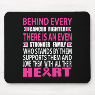 Bekämpfung und starke familiäre Brustkrebserkranku Mousepad