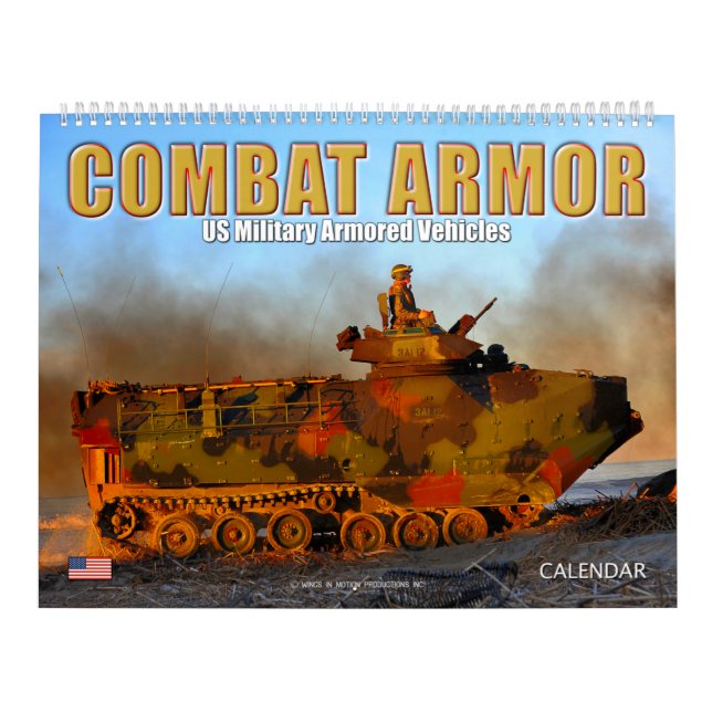 BEKÄMPFUNG VON ARMOR - US-Militärgepanzerte Fahrze Kalender (Titelbild)