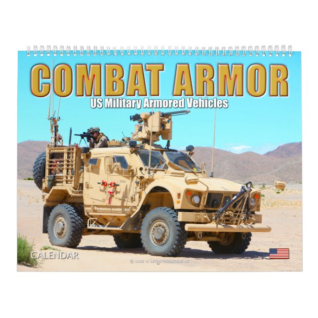 BEKÄMPFUNG VON ARMOR - US-Militärgepanzerte Fahrze Kalender (Titelbild)