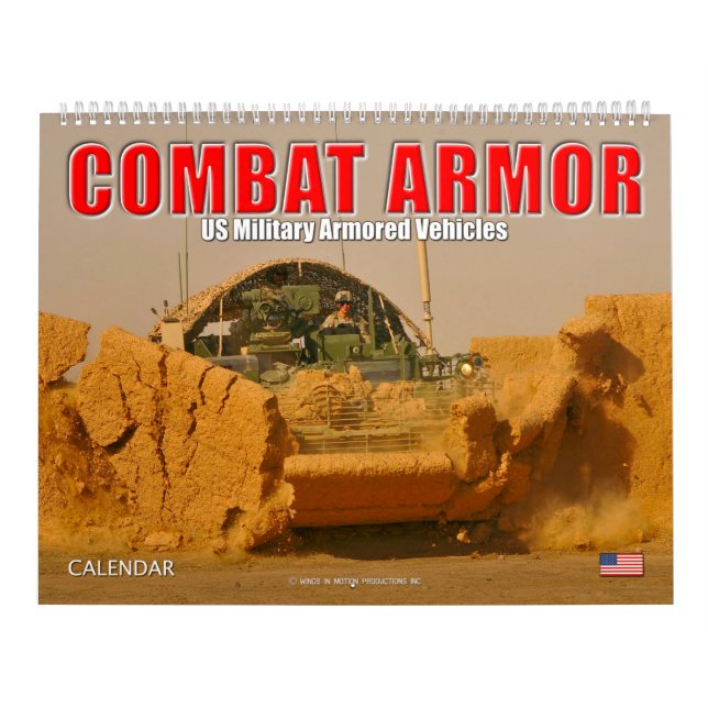 BEKÄMPFUNG VON ARMOR - US-Militärgepanzerte Fahrze Kalender (Titelbild)