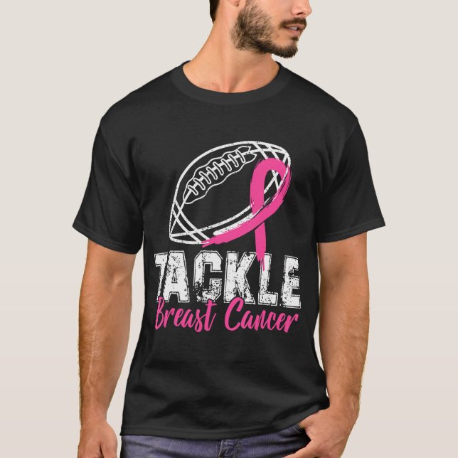 Bekämpfung von Brustkrebs T-Shirt (Vorderseite)