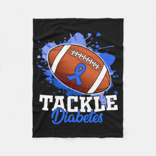 Bekämpfung von Diabetikern Blauer Diabetes Typ 1 A Fleecedecke