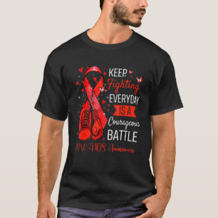 Bekämpfung von HIV-Aids-Sensibilisierungsmaßnahmen T-Shirt