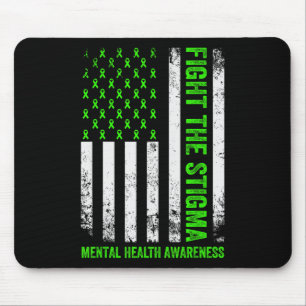 Bekämpfung von Stigma Psychische Gesundheit S Bewu Mousepad