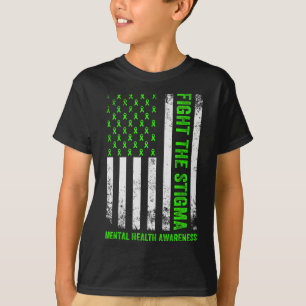 Bekämpfung von Stigma Psychische Gesundheit S Bewu T-Shirt