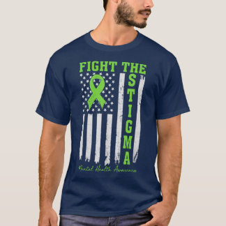 Bekämpfung von Stigma Psychische Gesundheit T-Shirt
