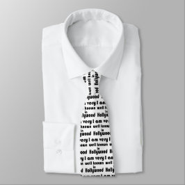 Bekannt in Hollywood Neck Tie Krawatte