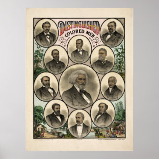 Bekannte Farbmänner Poster
