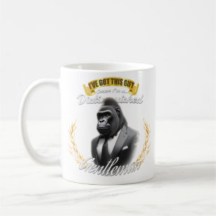 Bekannter Gentleman: Gorilla Edition Kaffeetasse