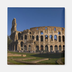 Bekanntes Kolosseum in Rom Italien Sehenswürdigke Magnet