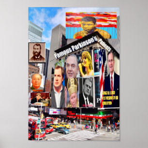 Bekanntes Parkinson-Patientenposter Poster