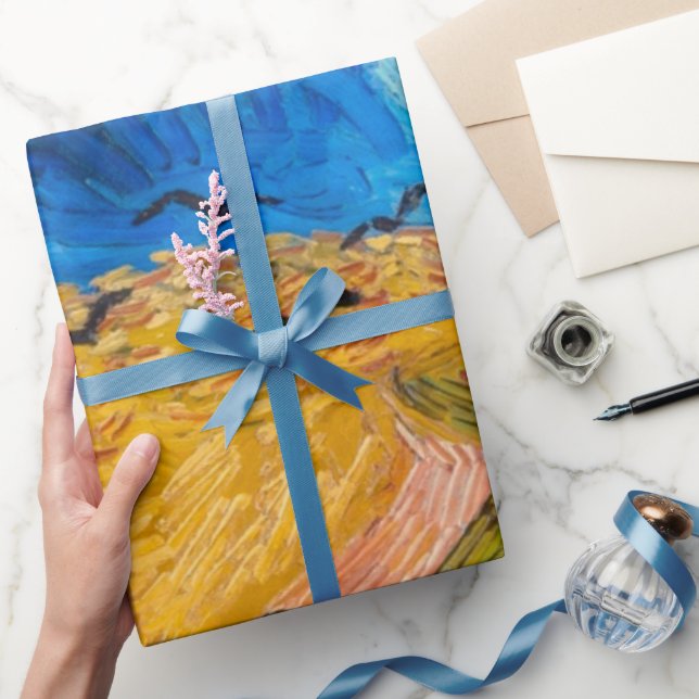 Bekanntes van Gogh Gemälde Wrapping Paper Geschenkpapier (Schenken)