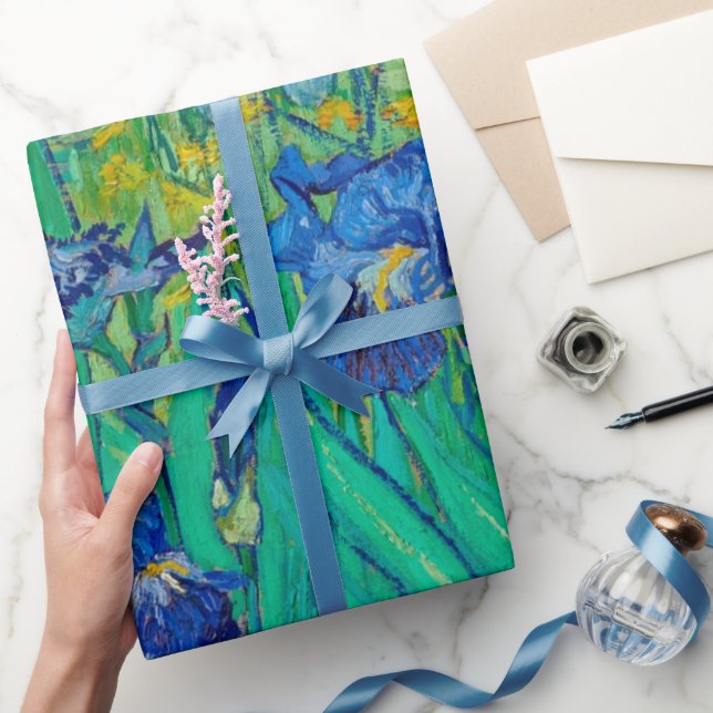 Bekanntes van Gogh Gemälde Wrapping Paper Geschenkpapier (Schenken)