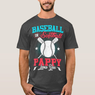 Bekanntgabe des Geschlechts im Baseball oder bei S T-Shirt
