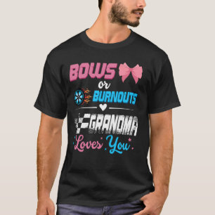 Bekanntgabe des Party von Ausschreibungen oder Bow T-Shirt