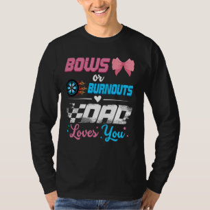 Bekanntgabe des Party von Ausschreibungen oder Bow T-Shirt