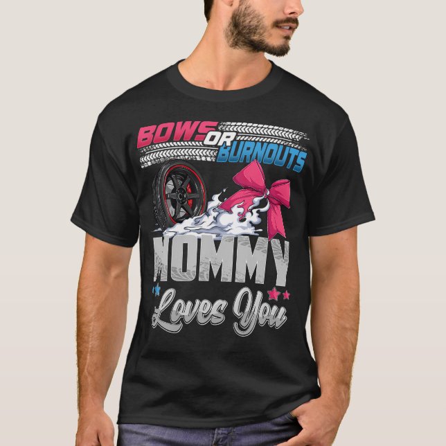 Bekanntgabe des Party von Ausschreibungen oder Bow T-Shirt (Vorderseite)