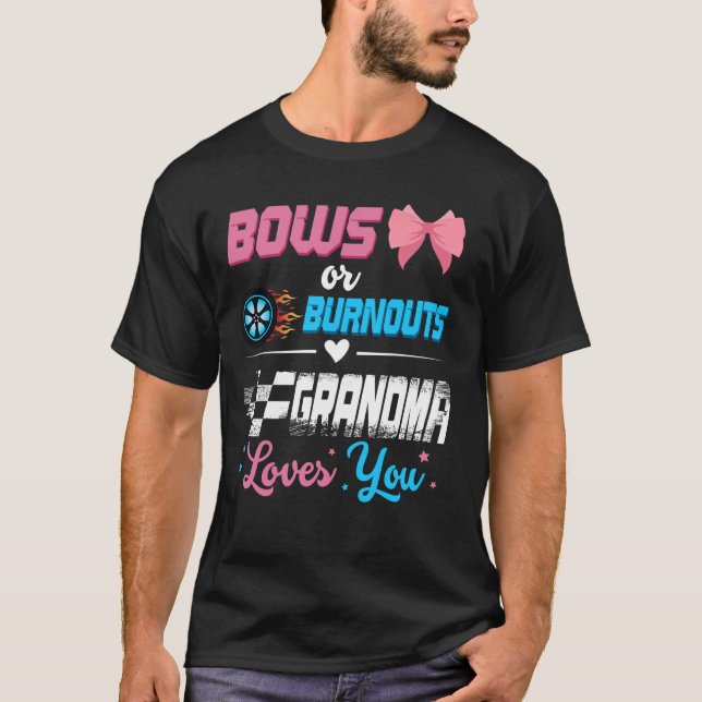 Bekanntgabe des Party von Ausschreibungen oder Bow T-Shirt (Vorderseite)