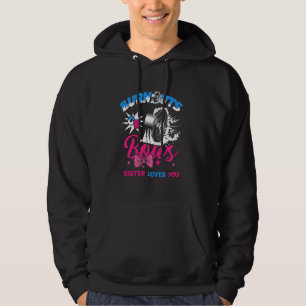 Bekanntgabe des Party von Burnouts oder Bows Gende Hoodie