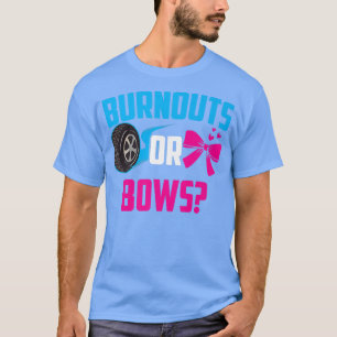 Bekanntgabe von Ausfällen oder Bows Gender Reveal T-Shirt