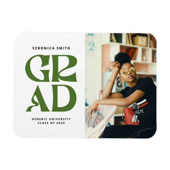 Bekanntgabe von Retro Grad Magnet (Horizontal)