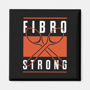 Bekanntheitsfibro-starke Grafische Spoons Magnet