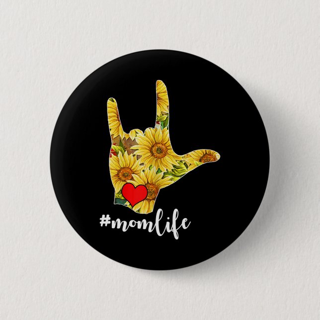 Bekanntheitsgrad der Gebärdensprache Sonnenblumen  Button (Vorderseite)