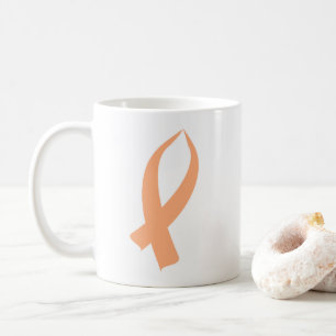 Bekanntheitsgrad (Peach) Kaffeetasse
