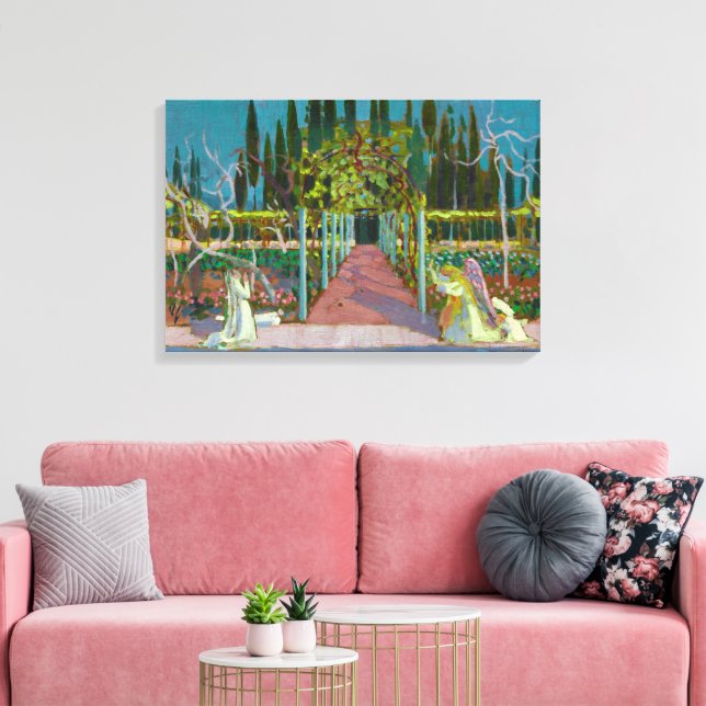 Bekanntmachung | Maurice Denis | Leinwanddruck (Insitu (Wohnzimmer))