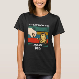 Bekazomz Beste Katzenmutter Katzenvater überhaupt  T-Shirt