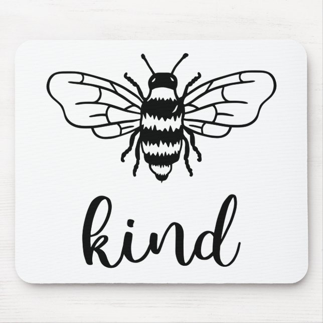 Bekind Black Mouse Pad Mousepad (Vorne)