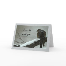 Beklagentauben-Weihnachtskarte