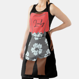 bekleidete Körperform Schürze