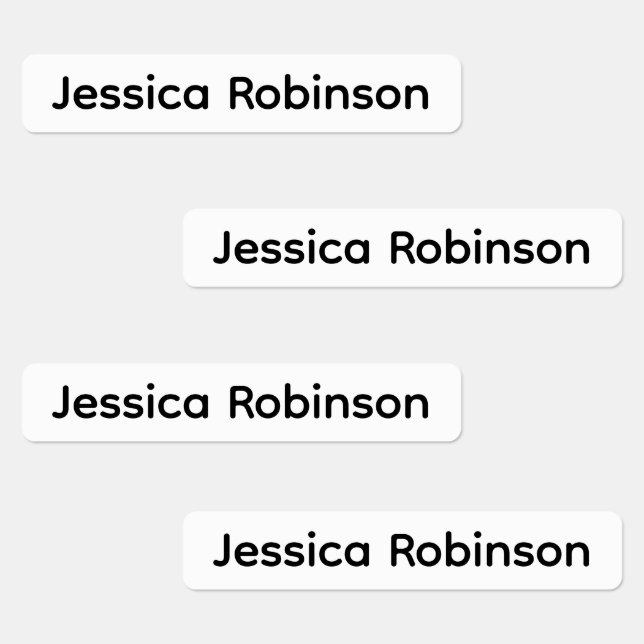 Bekleidung aus individuelle Name oder Firmennamen Etiketten (Gruppe)