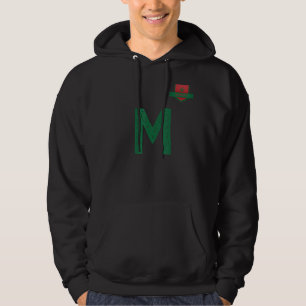Bekleidung der Gruppe Team Flag - M - Marokko Hoodie