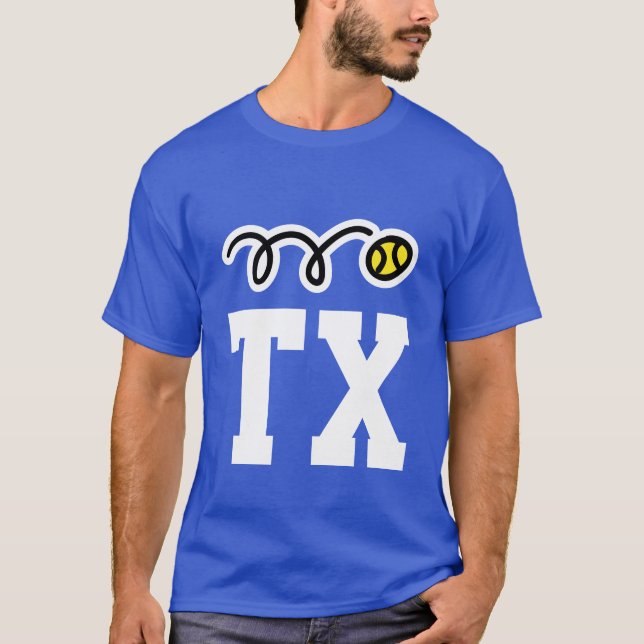 Bekleidung für Männer | Benutzerdefiniertes Monogr T-Shirt (Vorderseite)